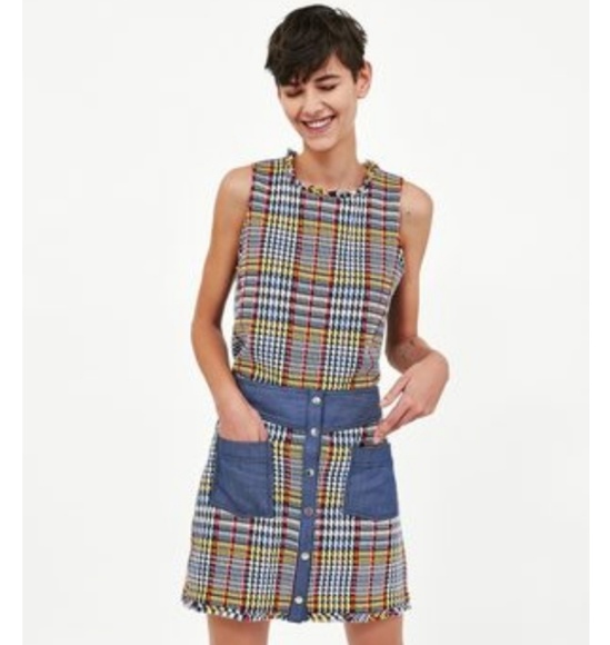 2 hr Sale!!! Zara basic tweede skirt - Picture 2 of 5